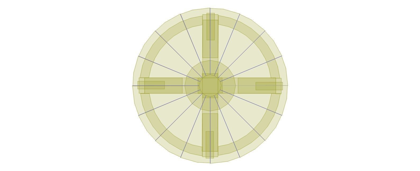  Old Cofee Table 3D model 3D model_5