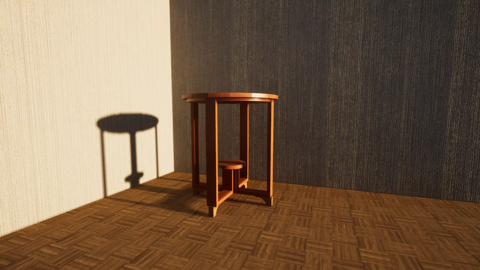 Old Cofee Table 3D model 3D model_0