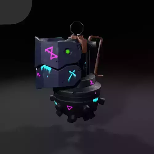 Jinx grenade from the cartoon Arcane