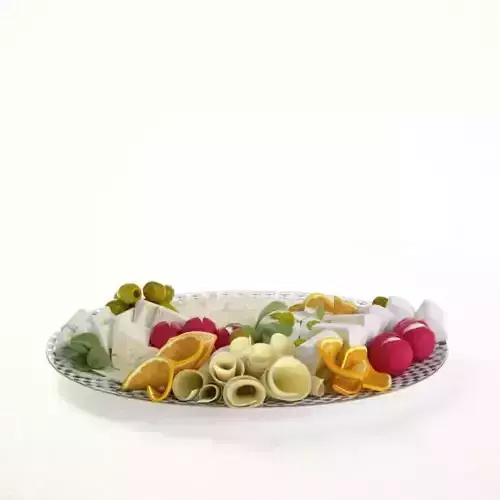 Decorative Appetizer Plate