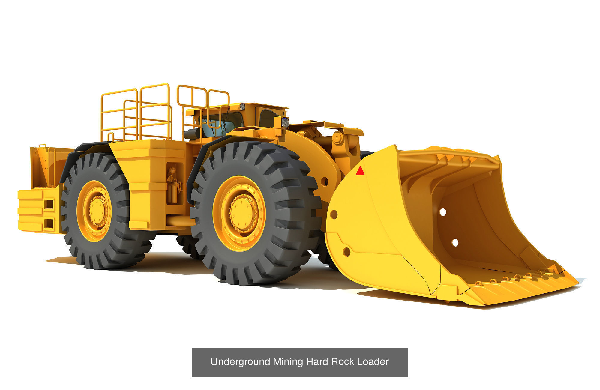 Heavy Construction Machinery 3D Model Collection_3