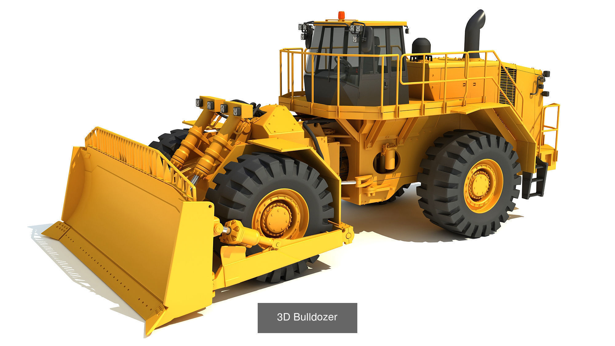 Heavy Construction Machinery 3D Model Collection_1