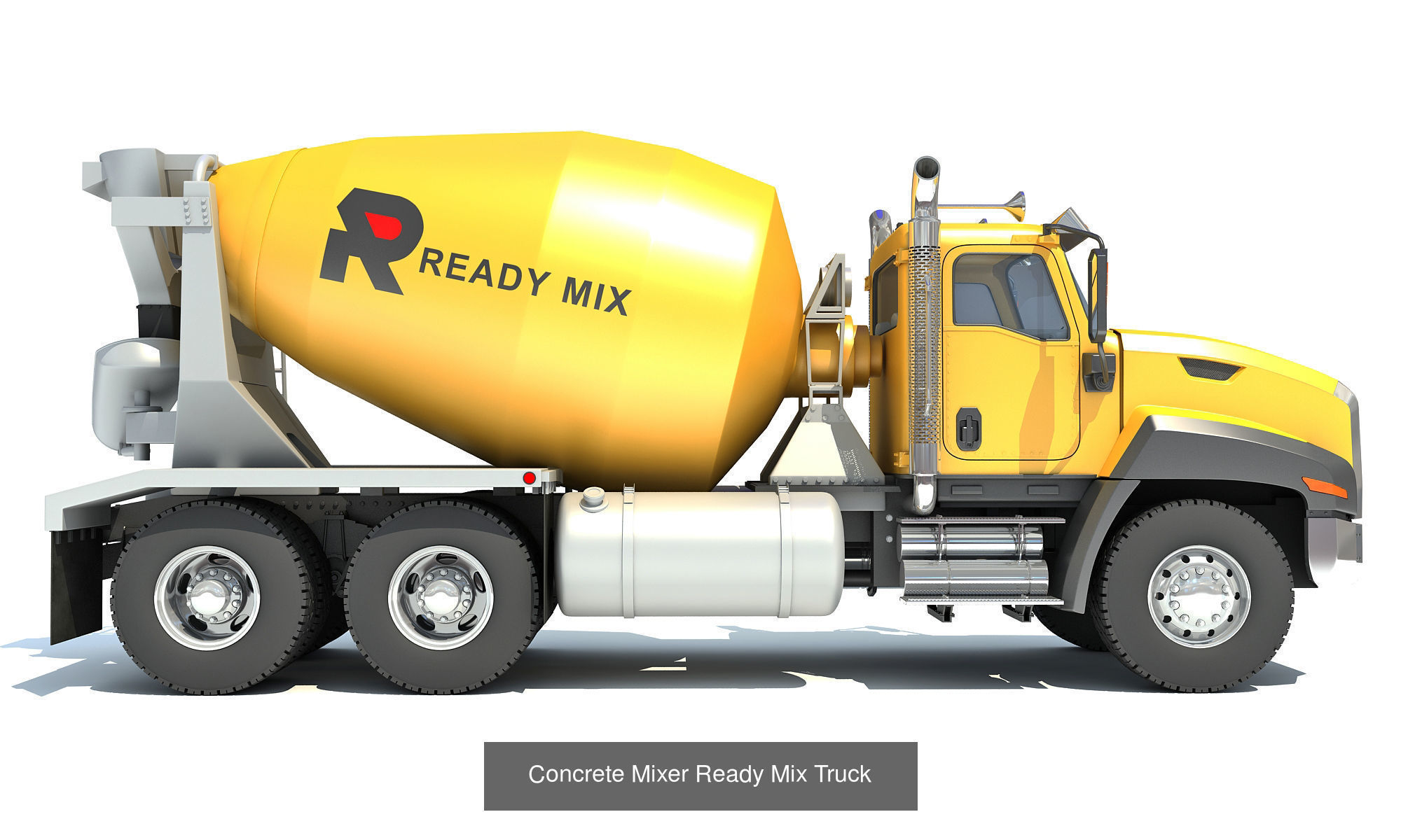 Heavy Construction Machinery 3D Model Collection_6