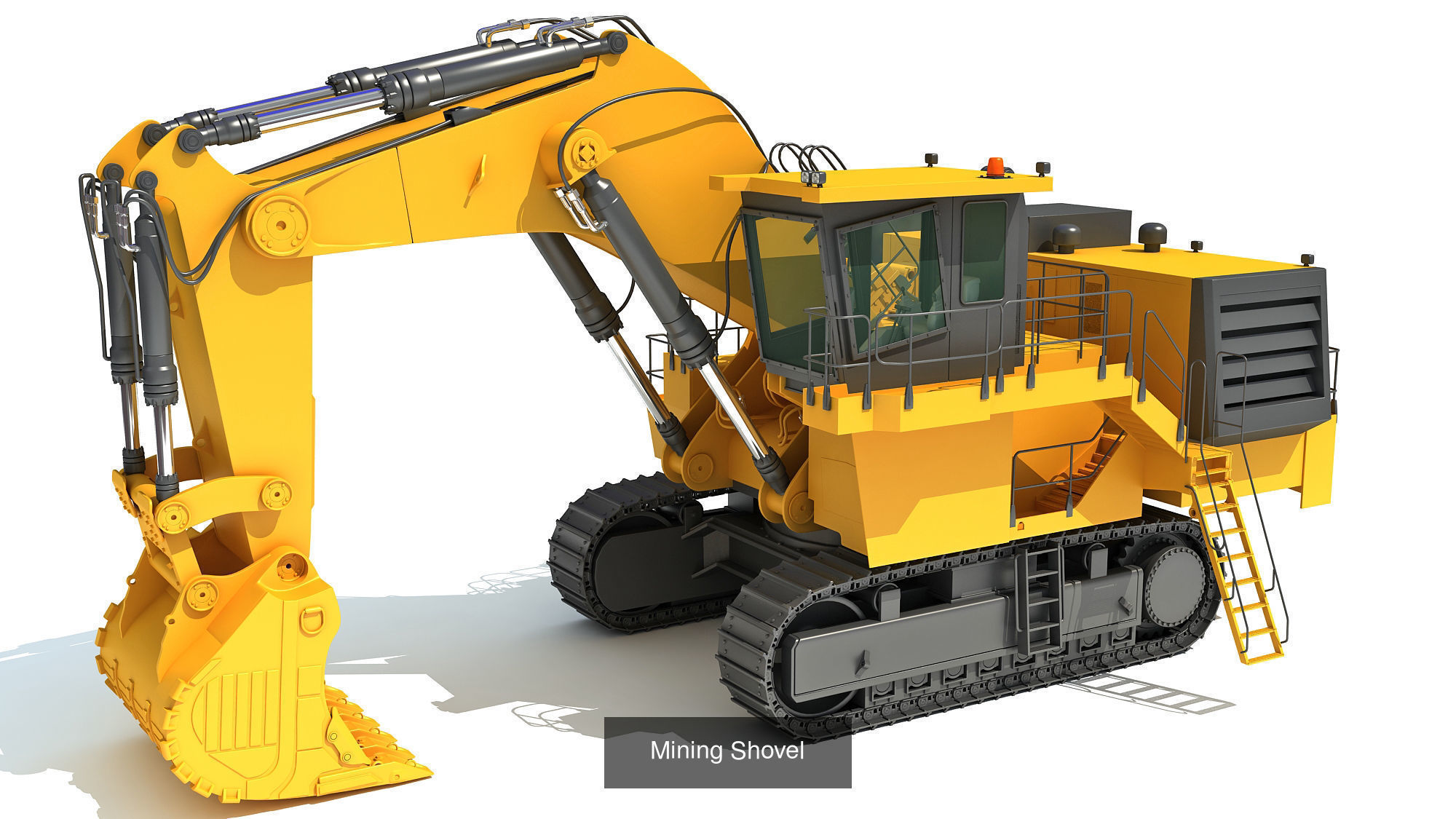 Heavy Construction Machinery 3D Model Collection_5