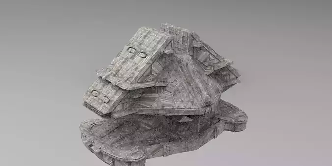 Ra Has Returned Sci-Fi City Tower 1