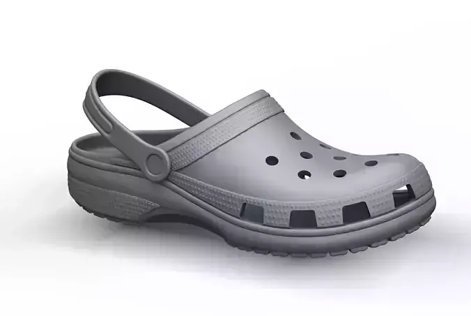 Crocs High Poly clogs 3D model
