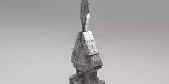 Ra Has Returned Sci-Fi City Tower 7 