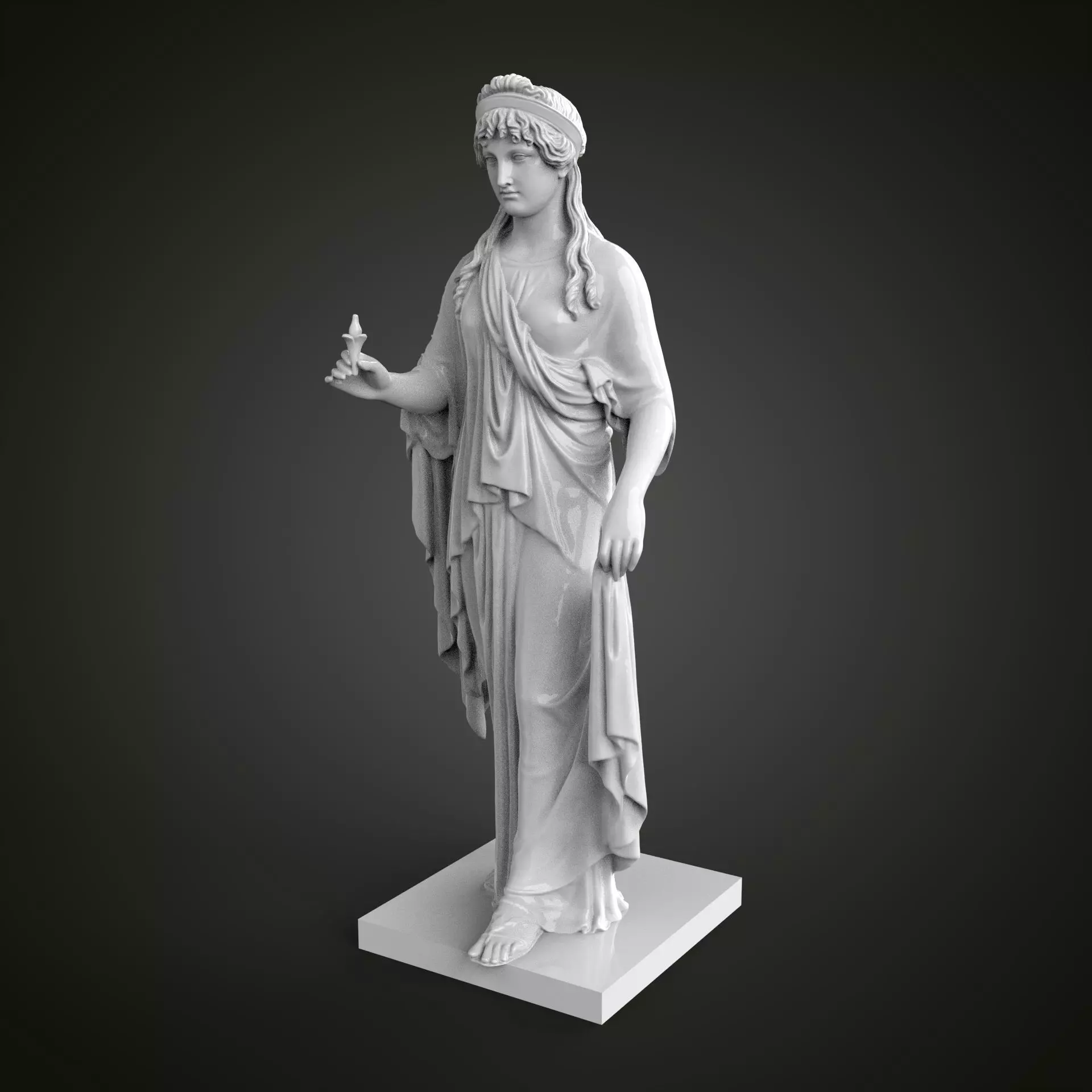 Goddess of hope 3D print model
