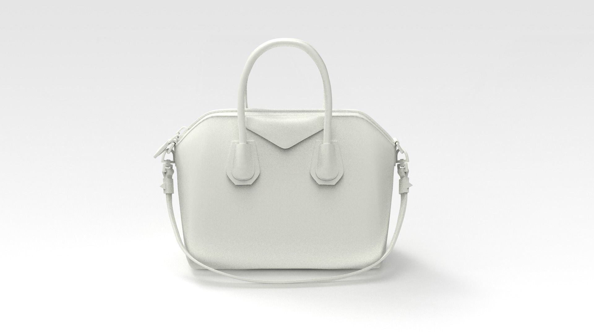 HandBag person bag 3D model_5