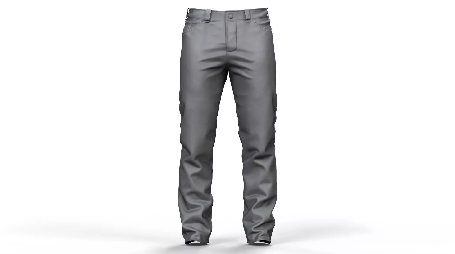 Jeans pants 3D model_0