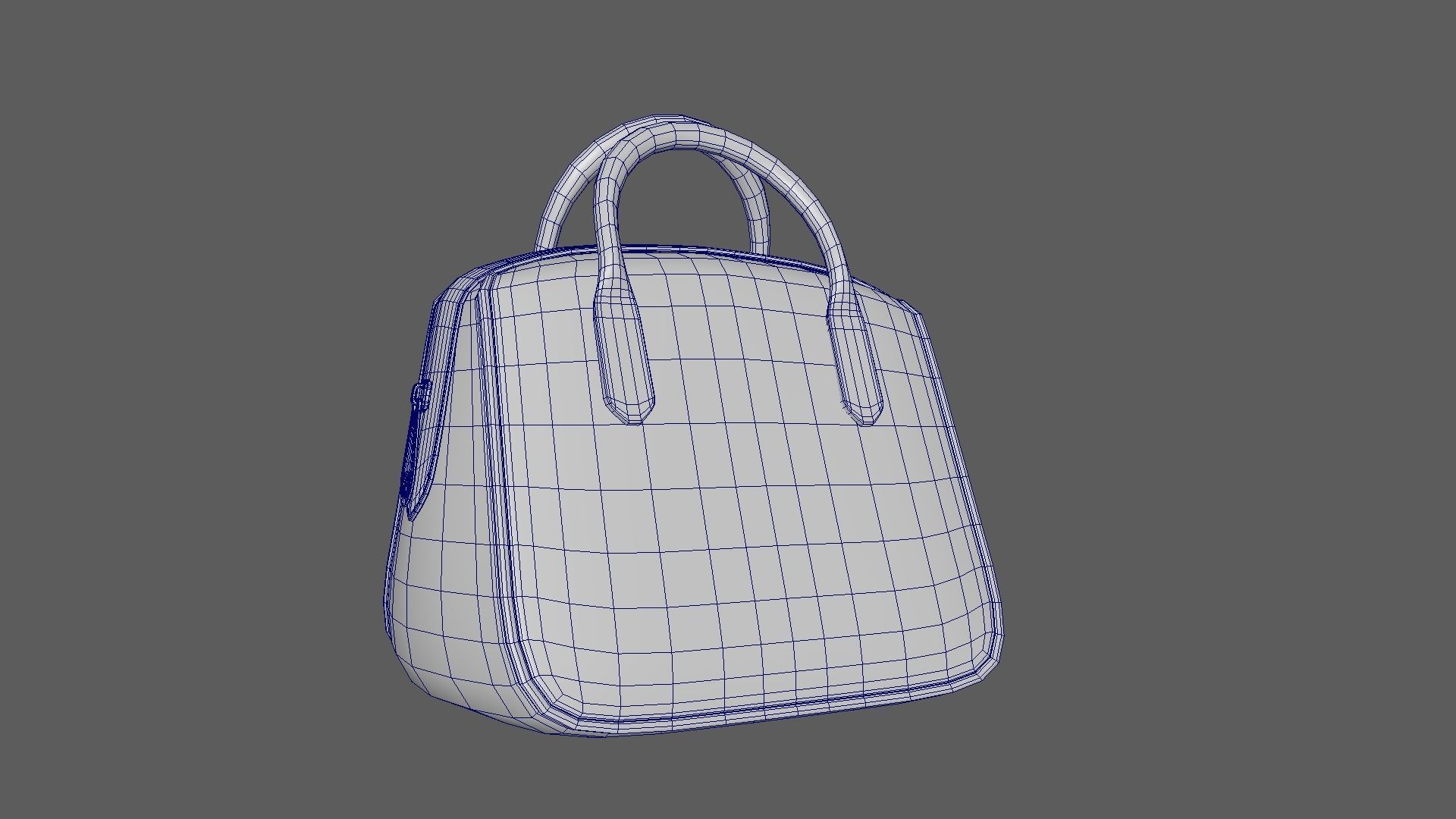 Handbag person bag 3D model_6