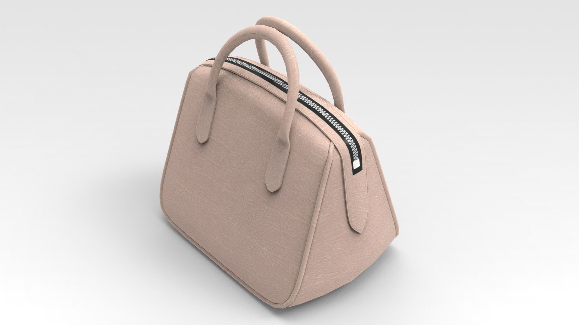 Handbag person bag 3D model_2
