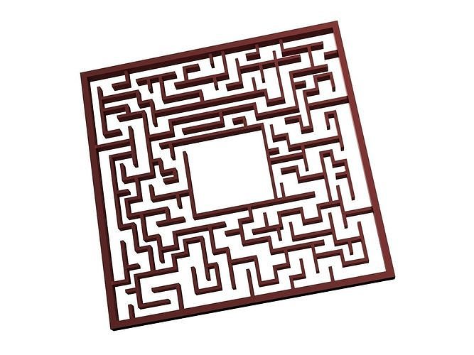 Maze - Jewelry 3D print model