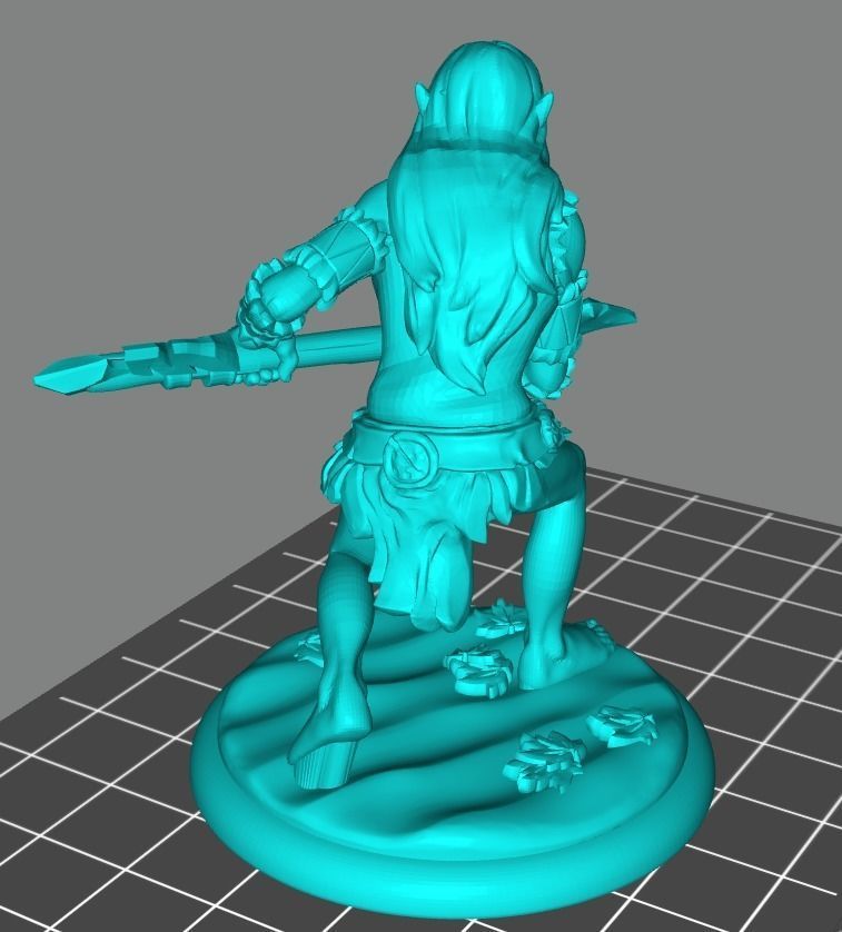 Elf Scout 3D print model_1