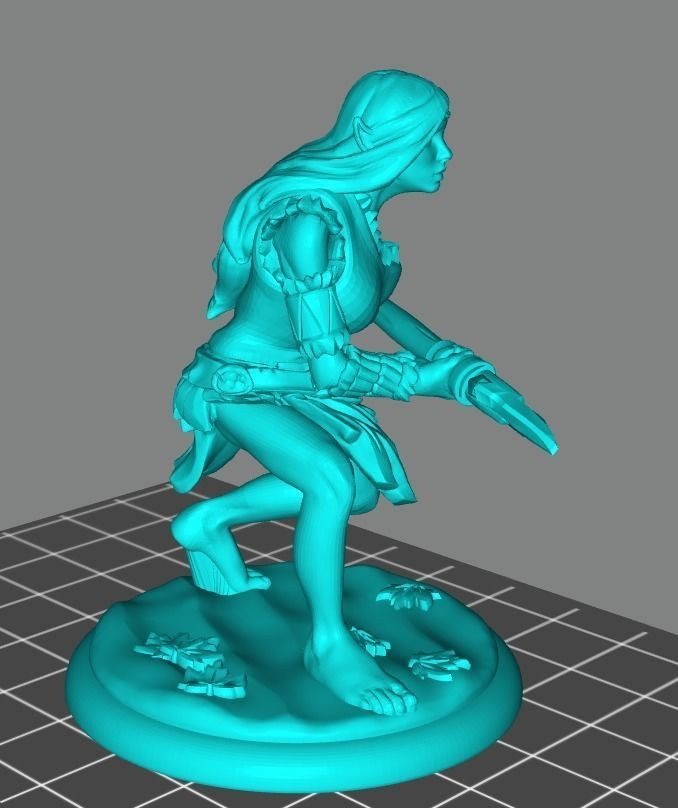 Elf Scout 3D print model_2