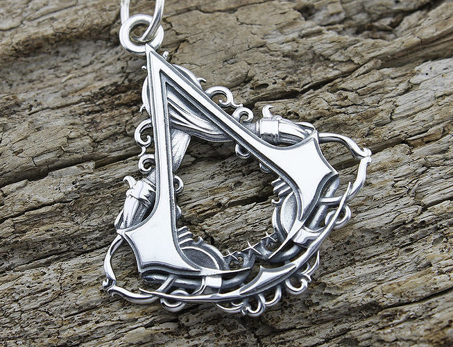 Connor pendant from Assassins Creed 3D print model