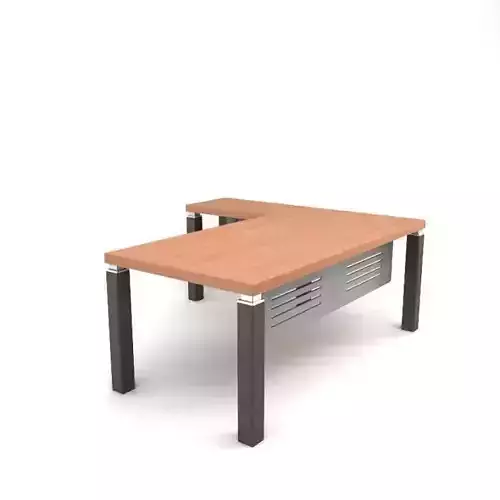 Wooden L Shaped Desk