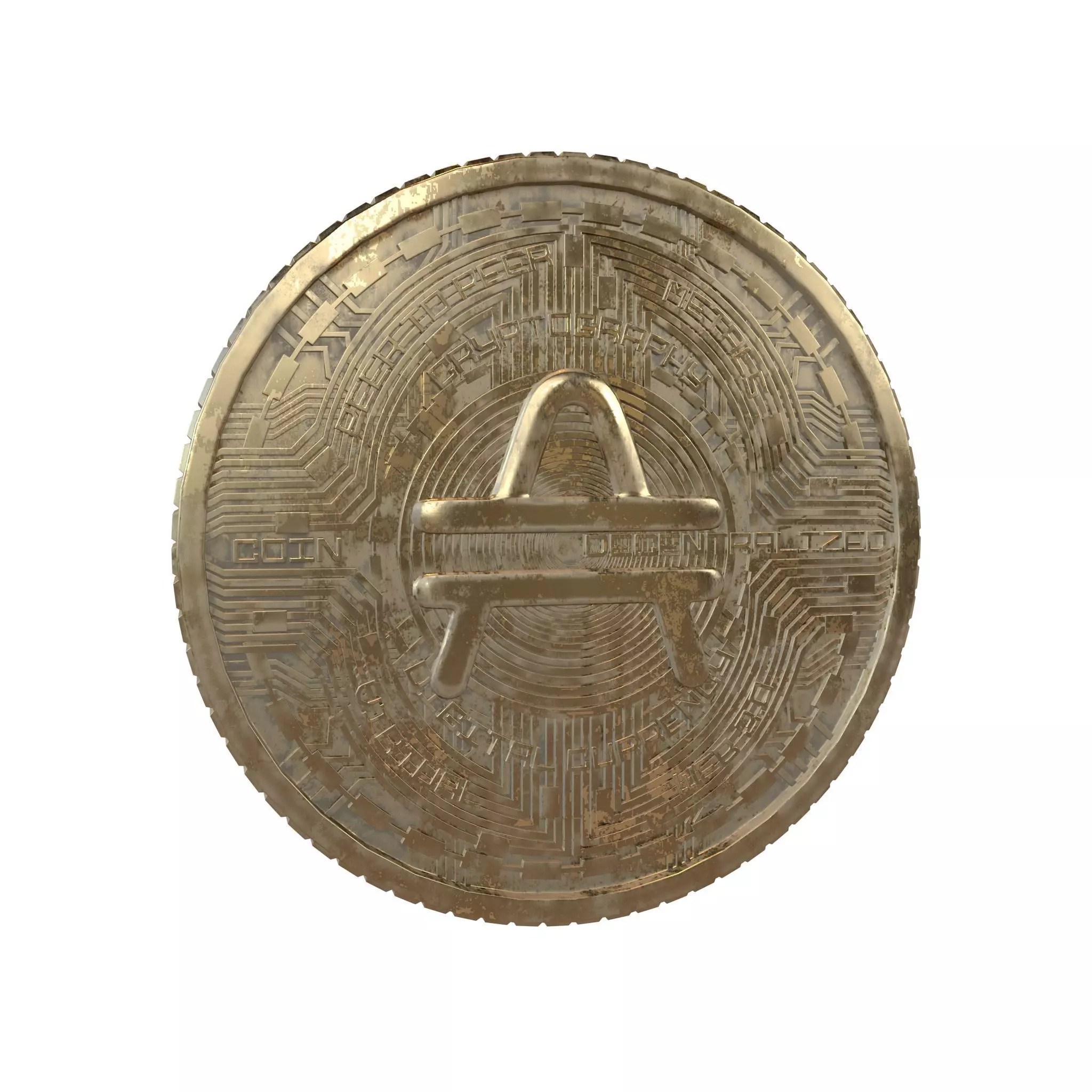 Amp Coin v7 006 3D model_0