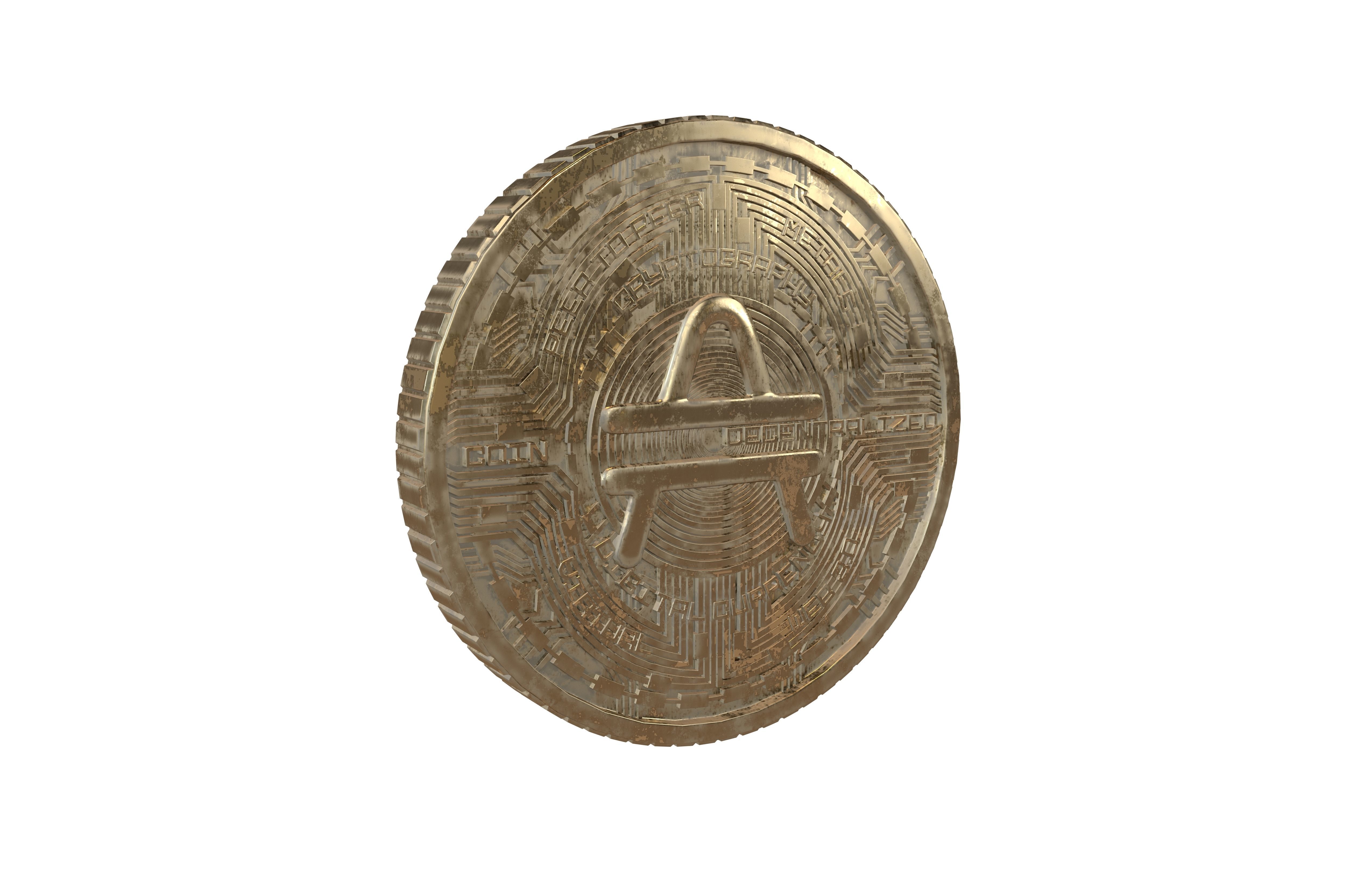Amp Coin v7 006 3D model_1