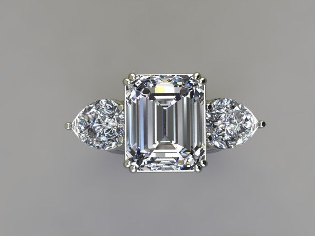 UNIQUE RING 3D print model_3