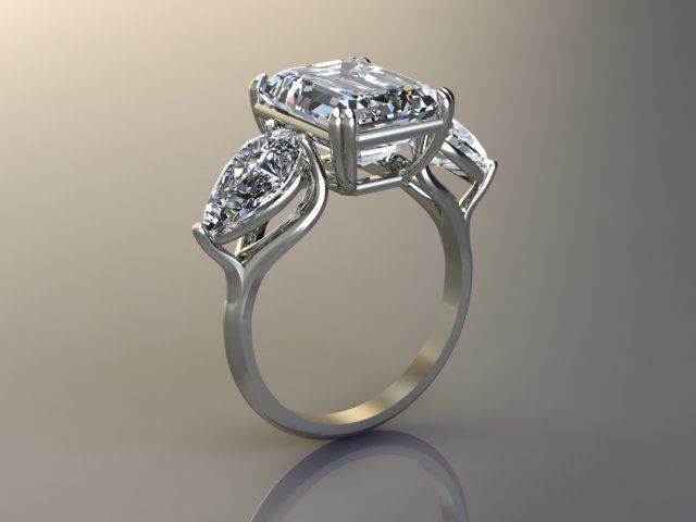 UNIQUE RING 3D print model_5