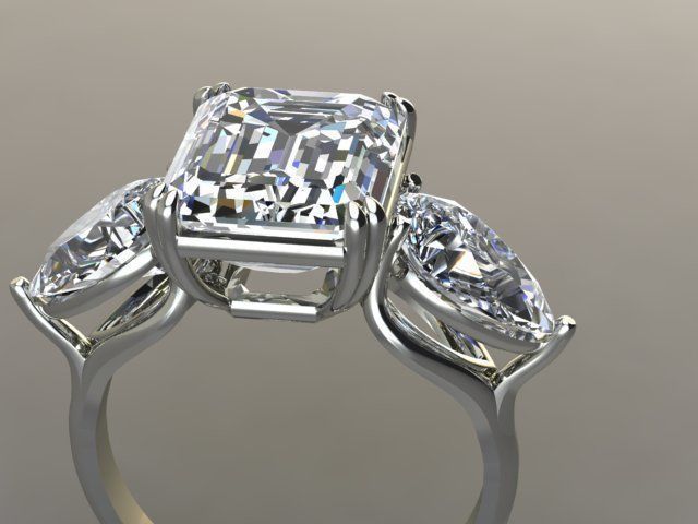 UNIQUE RING 3D print model_1