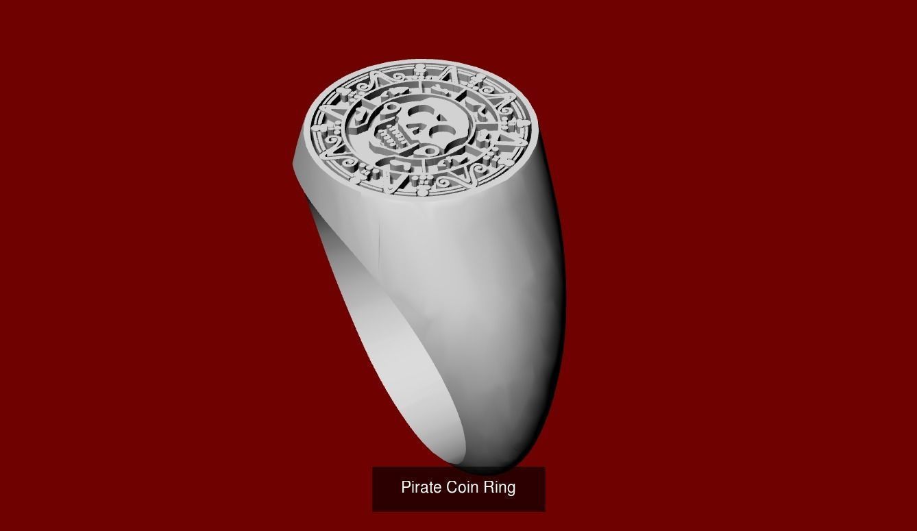 RANDOM RINGS 3D Model Collection_4