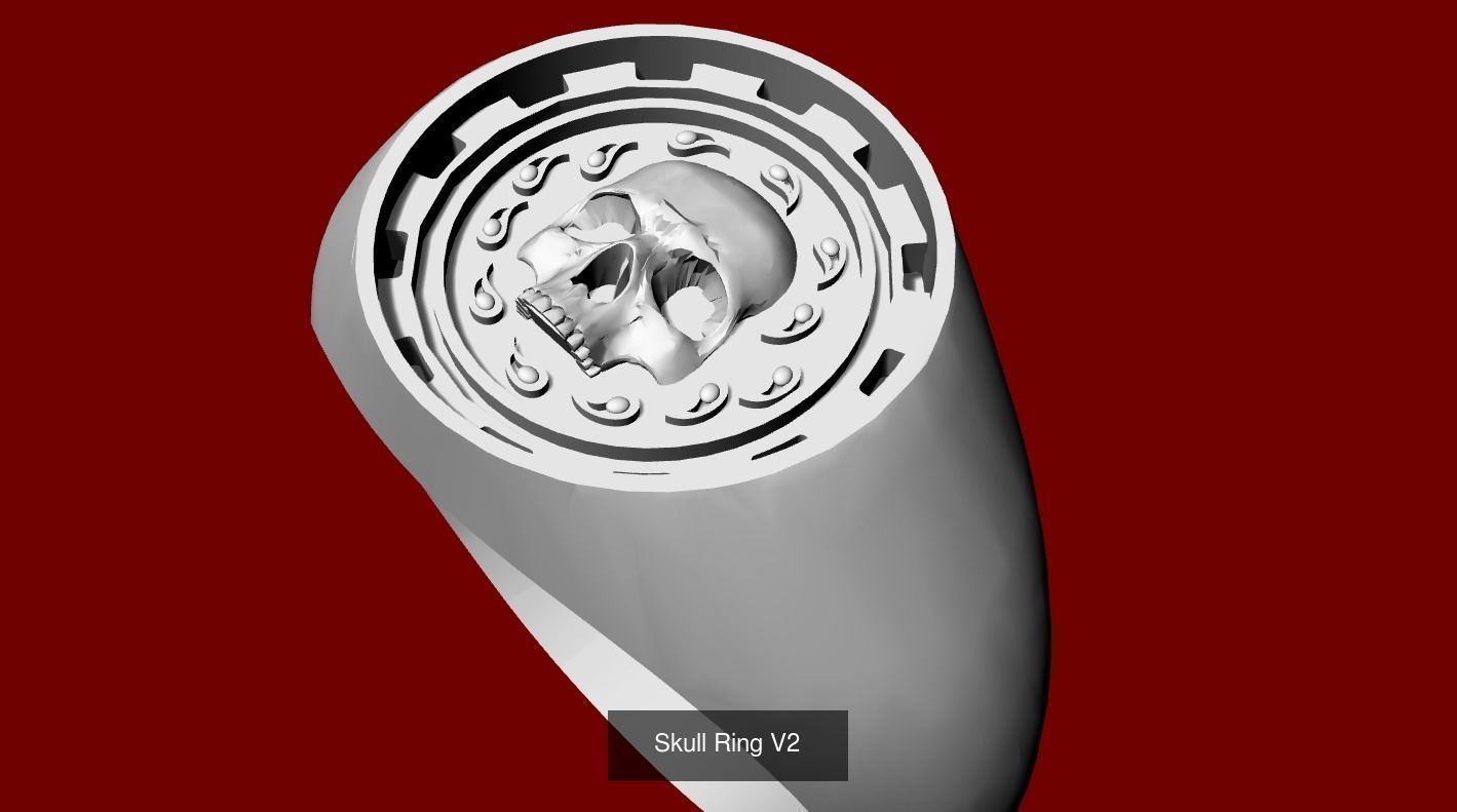 RANDOM RINGS 3D Model Collection_2