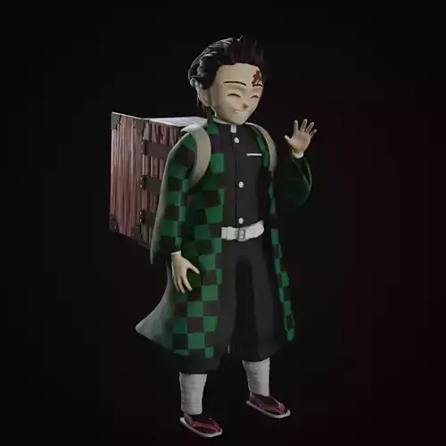  Tanjiro Kamado 3D print model