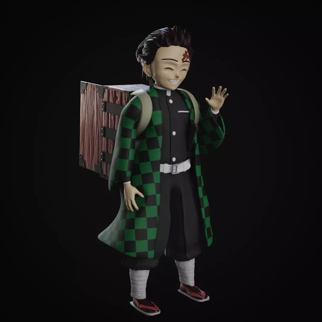 Tanjiro Kamado 3D print model