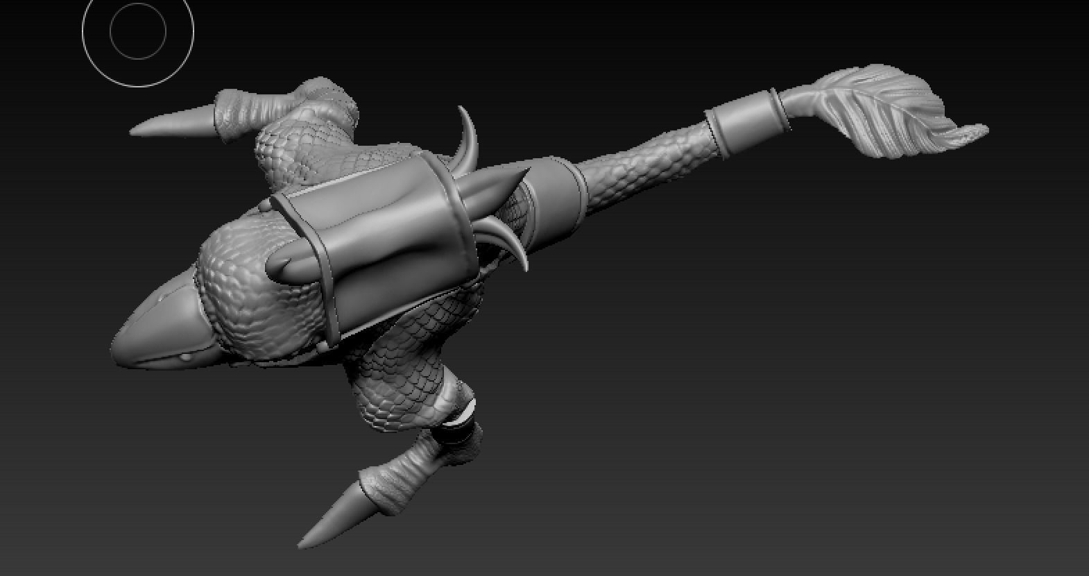 CHICKEN LEG - GOLDEN AXE 3D print model_2
