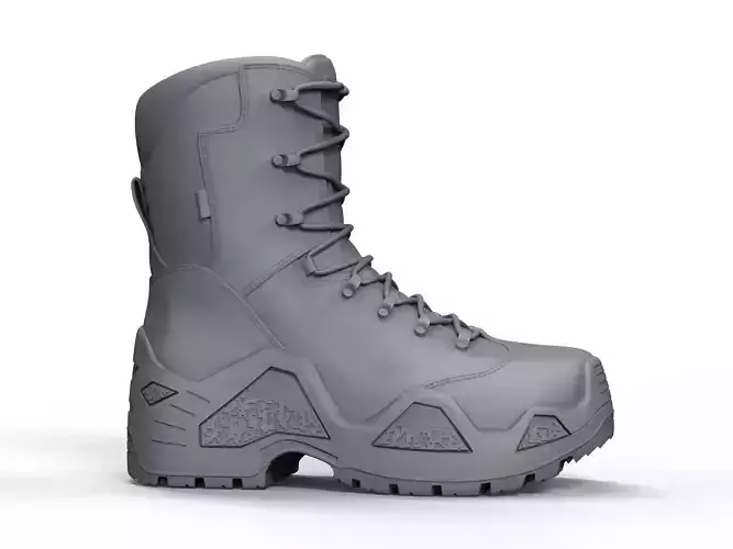 Military Tactical Boots LOWA z-8c GTX - High Poly