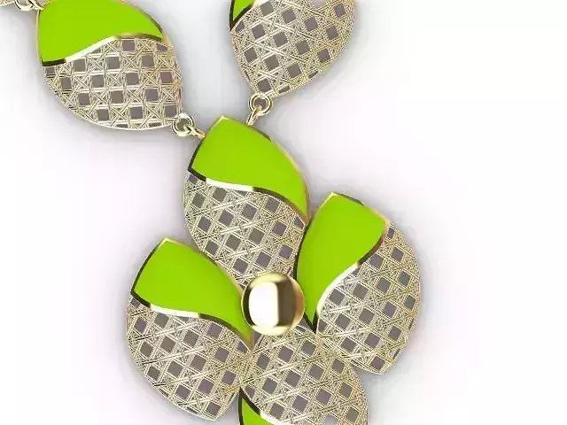 jali flower necklace 