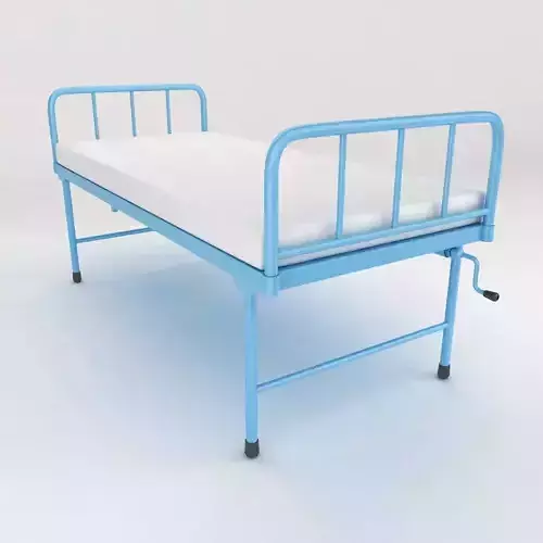 Hospital bed 3d model 