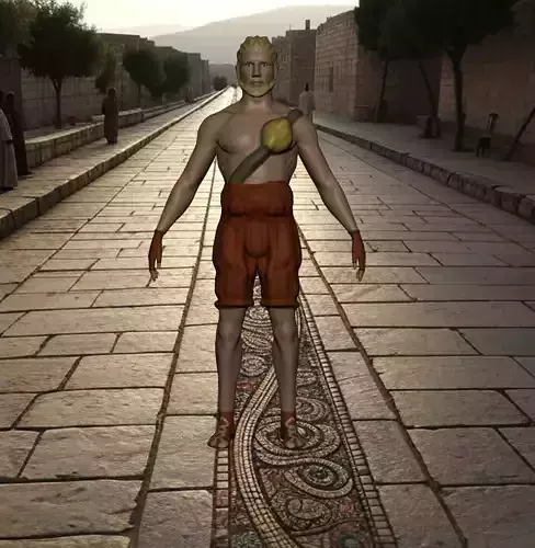 Fierce Gladiator Warrior 