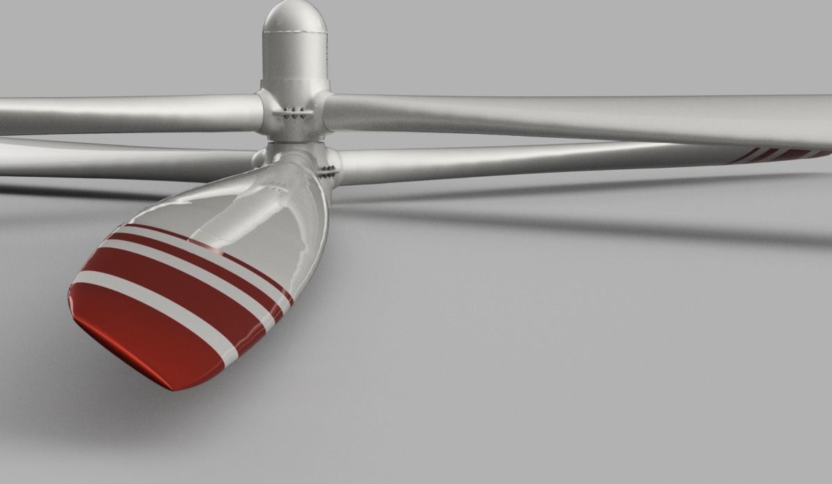 mechanical Fan 3 UAV drone propeller 3D model_7