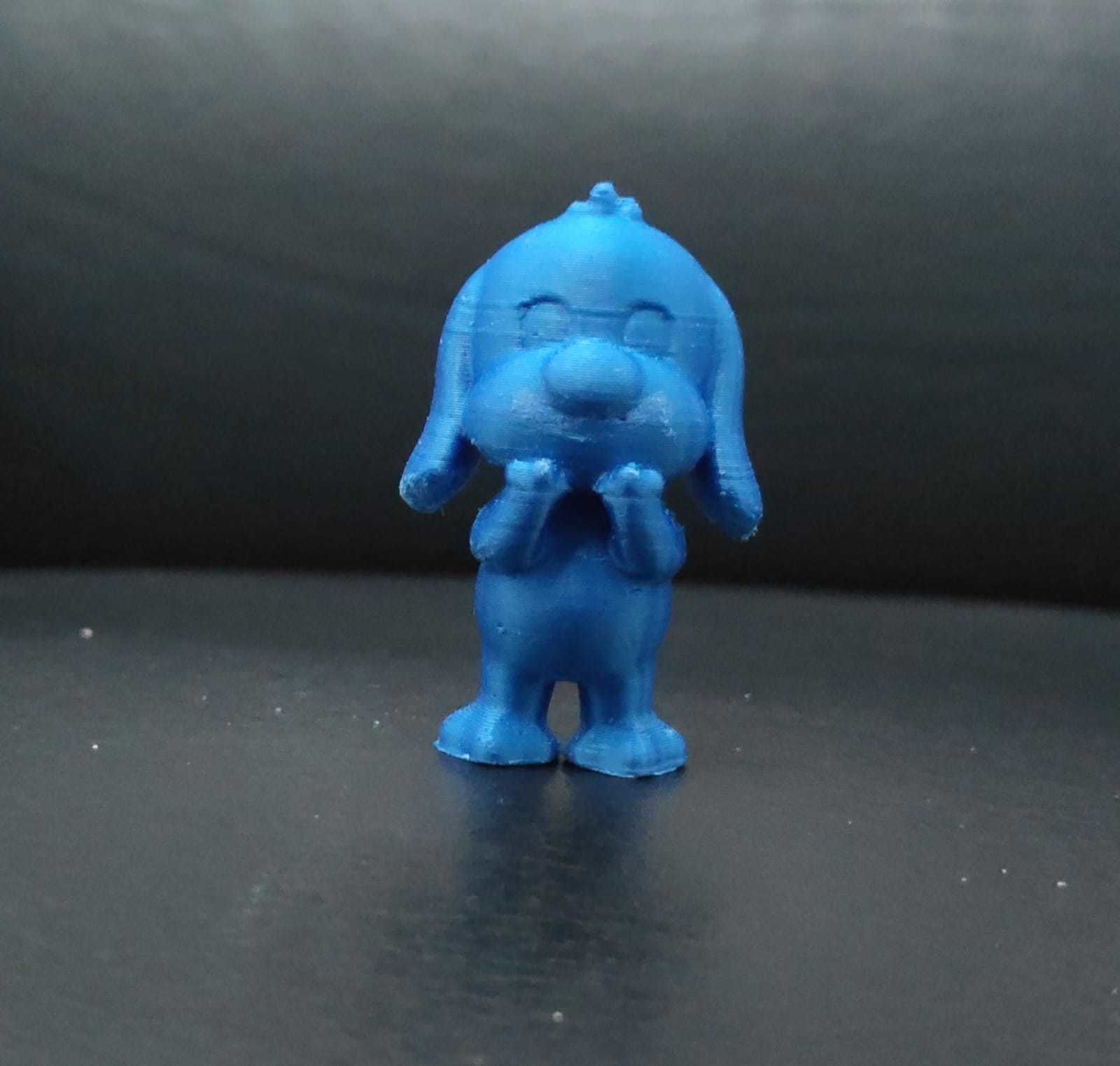 Surprised Dog 3D print model_3