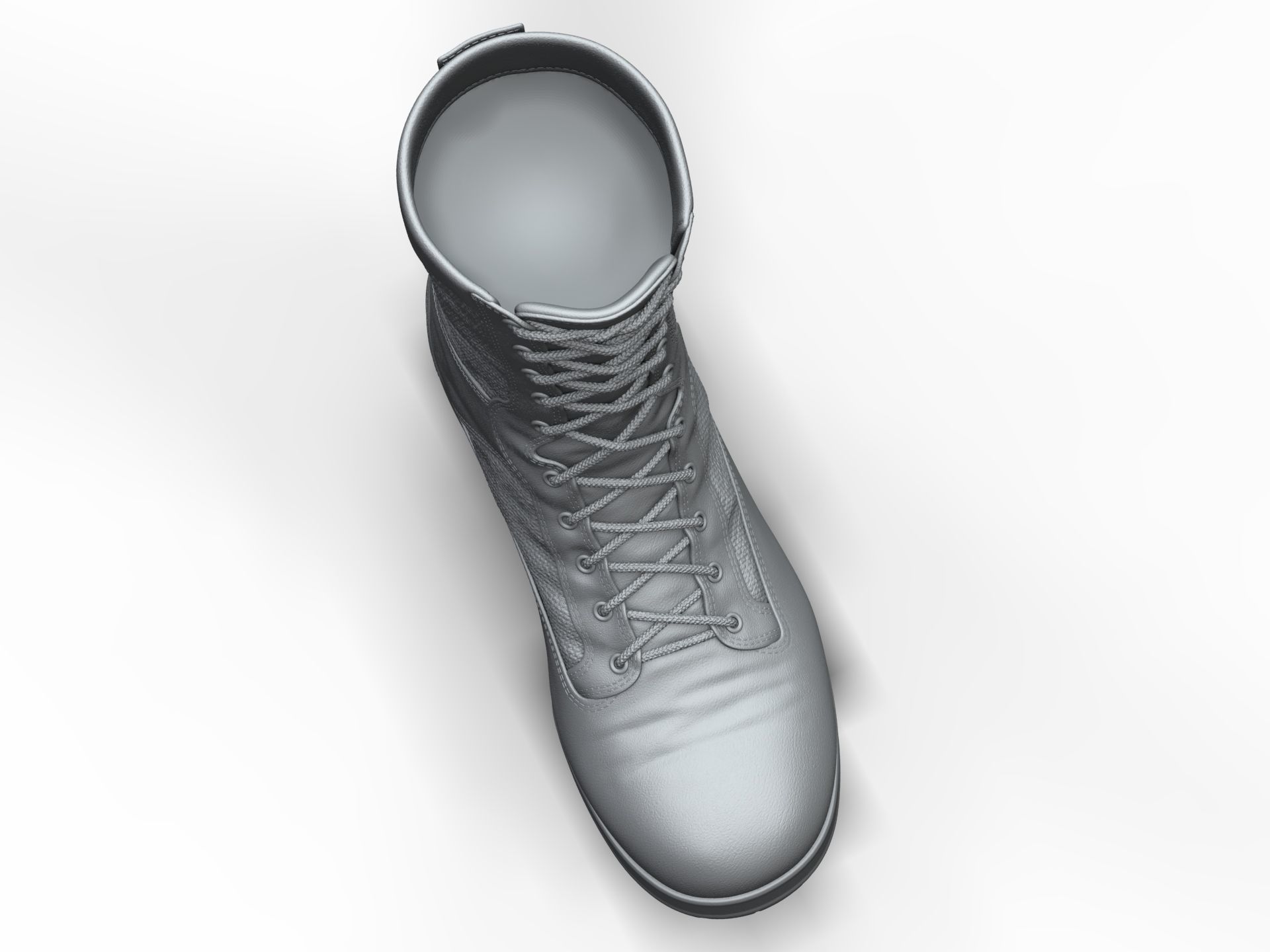 Army Boots - High Poly 3D model_19