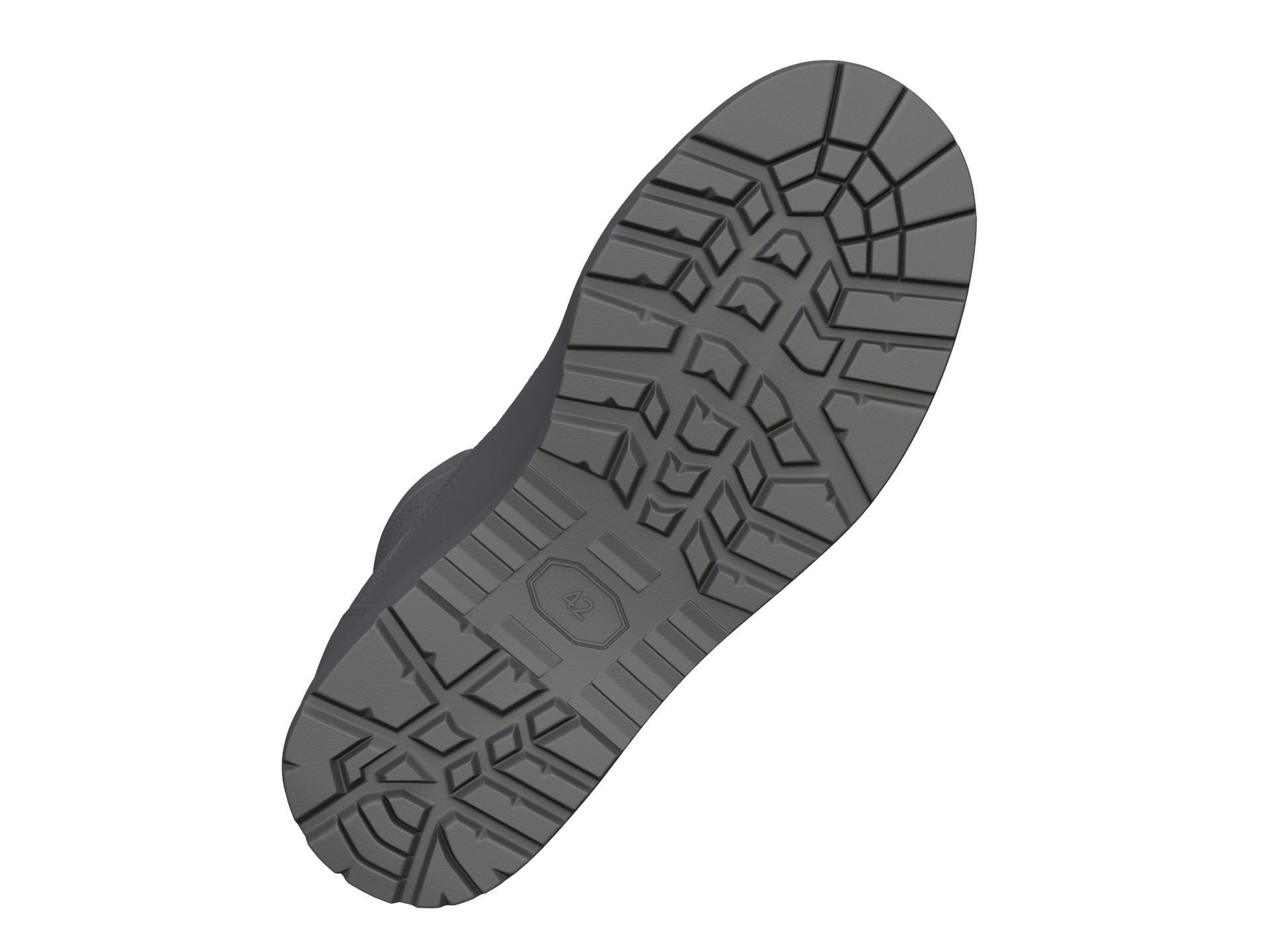 Army Boots - High Poly 3D model_20