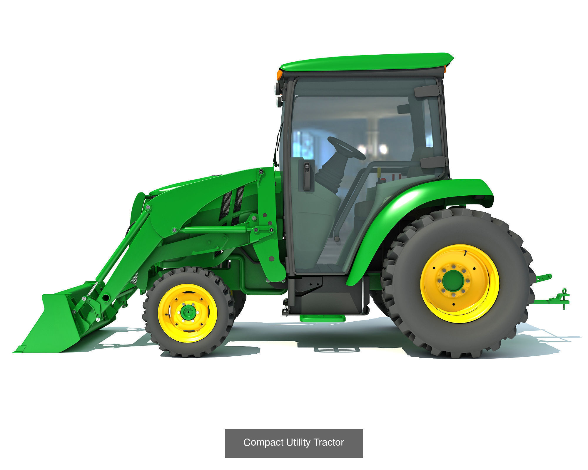 Heavy Construction Machinery 3D Model Collection_6