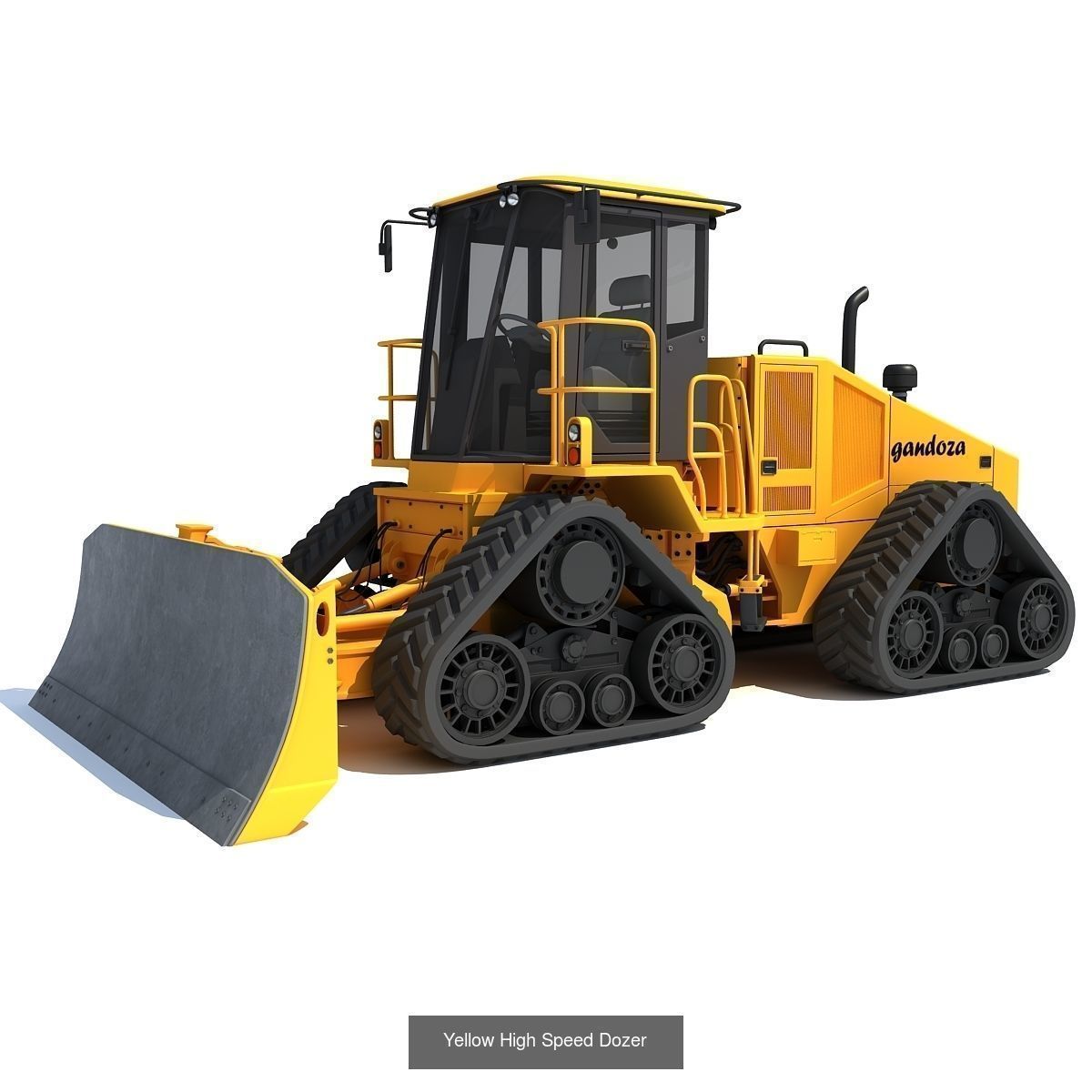 Heavy Construction Machinery 3D Model Collection_3