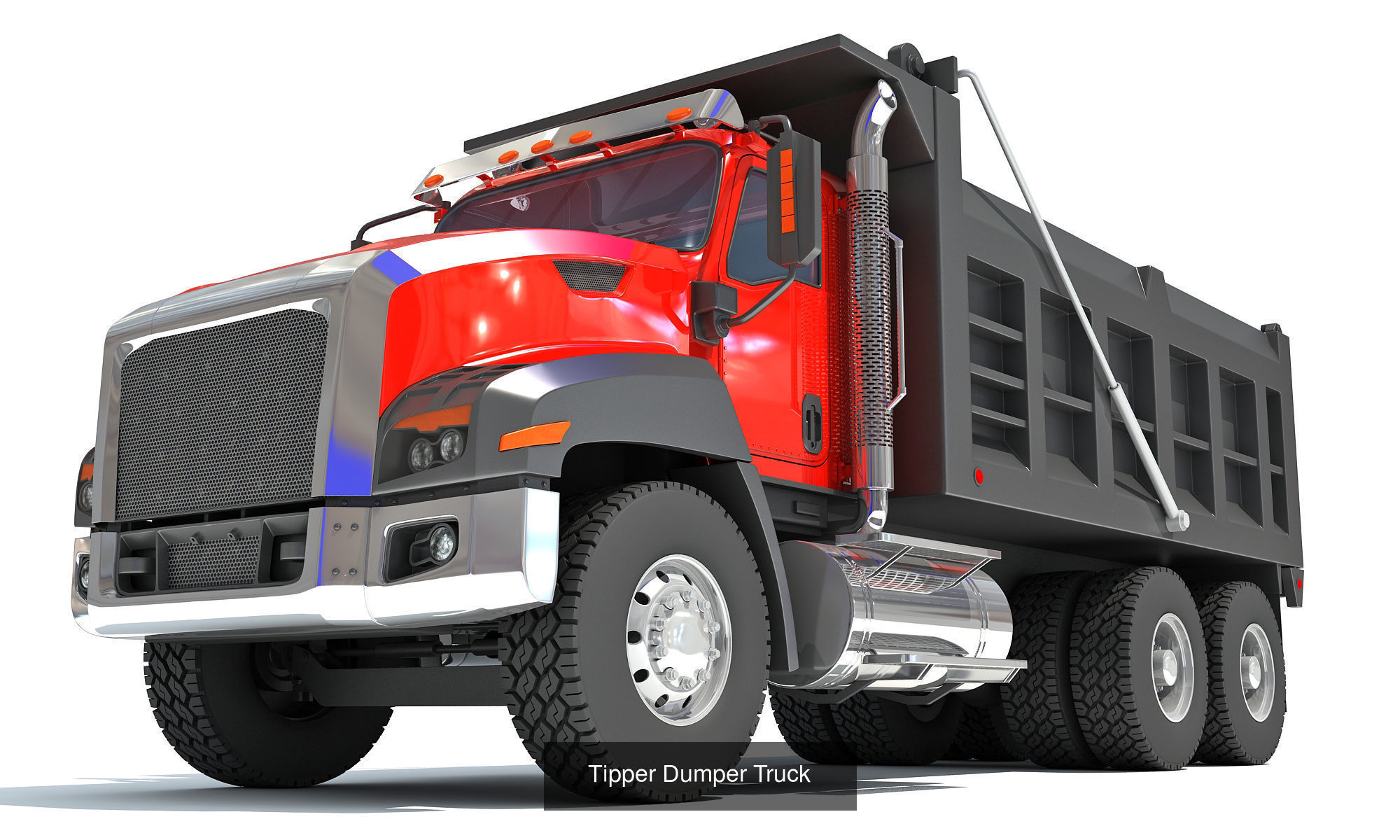 Heavy Construction Machinery 3D Model Collection_4