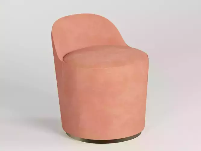 Tail Lounge Stool Low Back