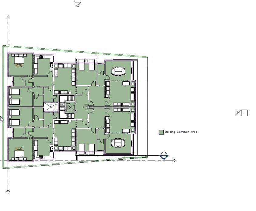 house complete revit project p7 3D model_11