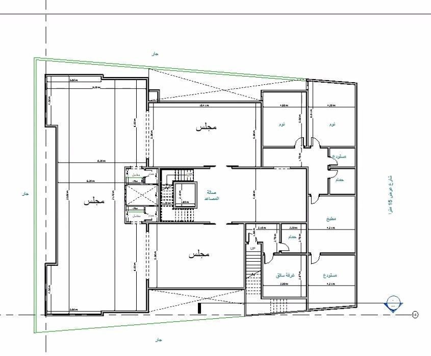 house complete revit project p7 3D model_14