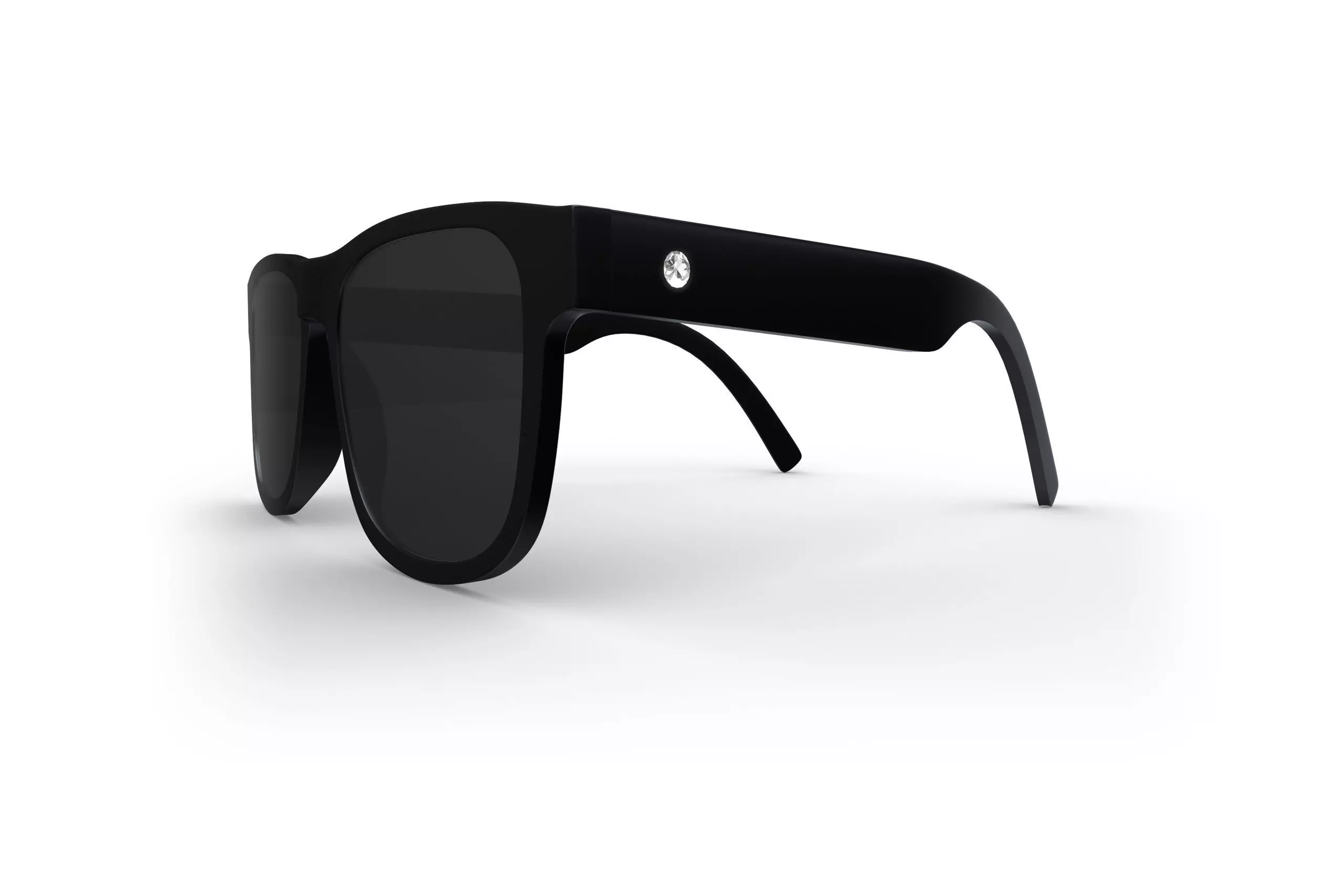 Sunglasses Men Polarized Black Frame 3D model