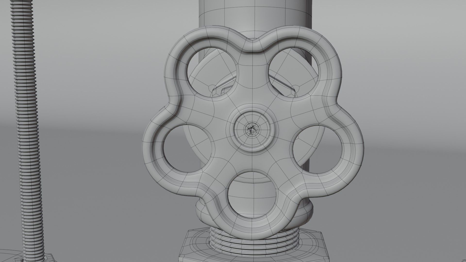 Desk lamp 3D model_9