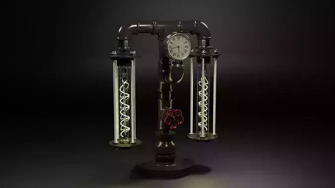 Desk lamp 3D model