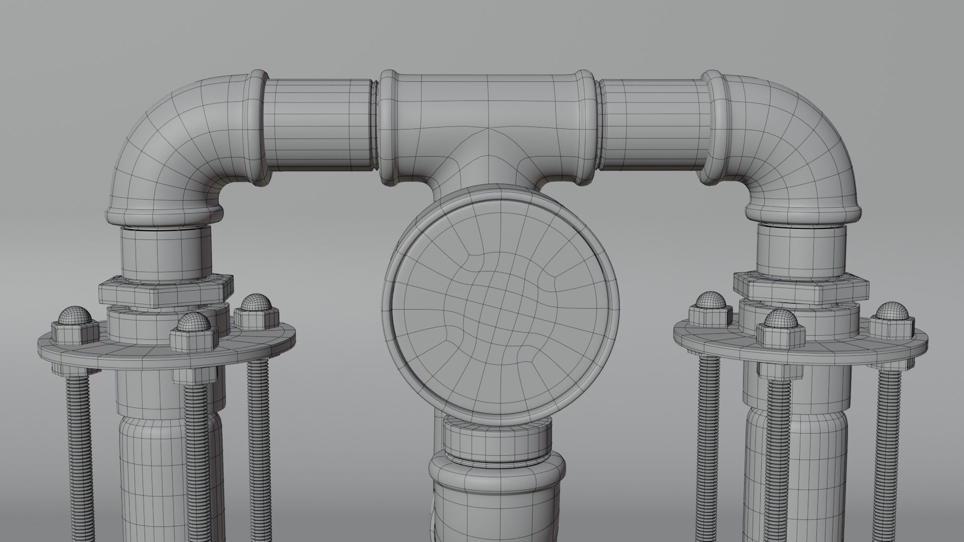 Desk lamp 3D model_12