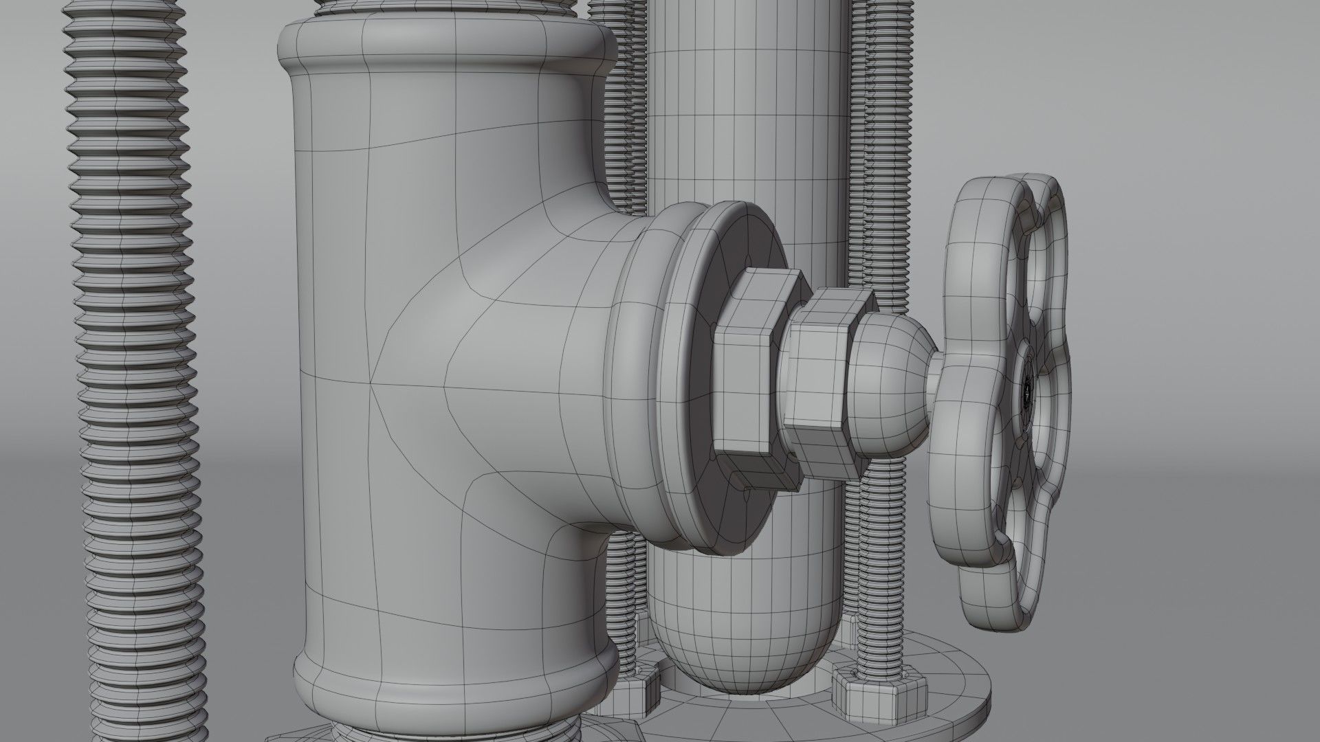 Desk lamp 3D model_10